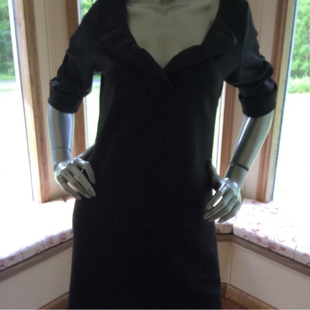 Gretchen Scott ruffled dress